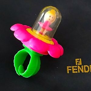 Vintage Polly Pocket Ballerina Ring  FUNKY  EPLVC